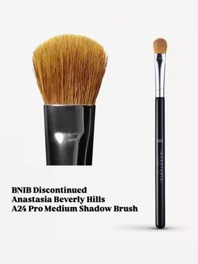 BNIB Discontinued Anastasia Beverly Hills A24 Pro Medium Shadow Brush